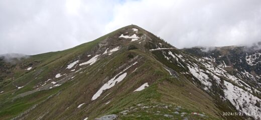 Monte Fronte' dalla Cima Garlenda 