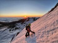 Una pausa alla prime luci del sole