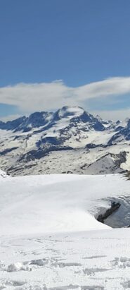 Il Gran Paradiso dalla cima
