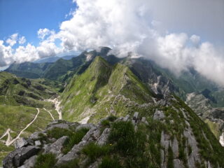 Cresta proveniente dal Macina