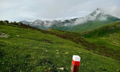 il Mondolè  dal costone verso il Rifugio Balma 