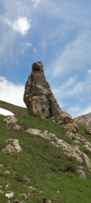 Dente roccioso presso la Caserma