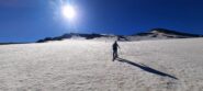 In salita sopra il col de Chamoussière