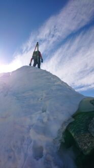 Muretto di neve