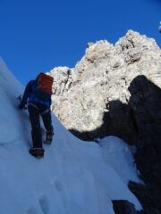 Cornice e proseguimento in cresta