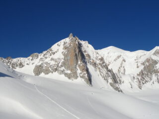 In avvicinamento alla Tour Ronde