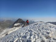 Si arriva in cima