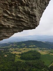 Il grande tetto dalla penultima sosta