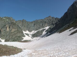 L'arrivo al pian Mayt.