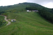 Passo e Alpe del Ranghetto, in un ambiente di nuvole anche poco rassicuranti