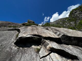 L4 dove la roccia diventa arancione