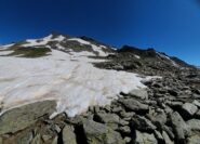 il monte Arp Vieille visto dal lato di salita