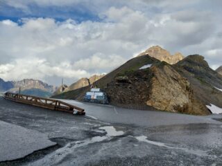 Col du Galibier deserto appena passata la bufera