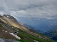 Primo arcobaleno (di molti) dal Galibier