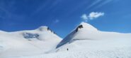 Gnifetti (4554m), con la Capanna Margherita visibile