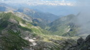 Vallone della Legna visto dalla cima