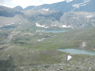 sullo sfondo il Lago Misérin 2577 m.