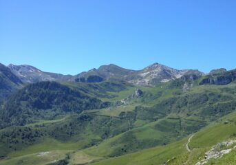 Le cime di Seirasso dalla Balma