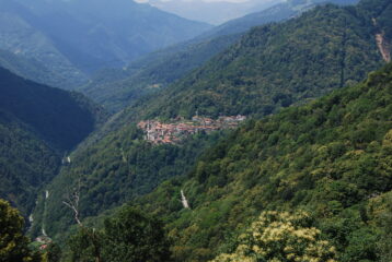 Loreglia dagli alpeggi di Strevo