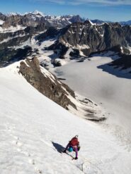 Anna quasi in uscita, con il Bianco sullo sfondo