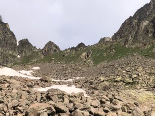 Passo del Vallone lato Piz