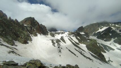 dal Marinelli verso il passo marinelli