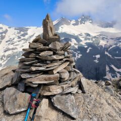 La cima escursionistica