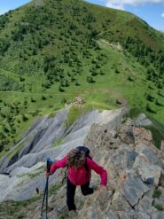 Salendo dal Colle di Neraissa