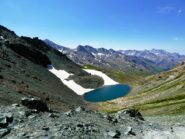 Dal col de la Noire, il lago omonimo