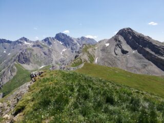 Dalla cima verso La Rissace