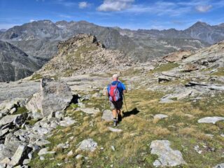 verso il colletto e la cima