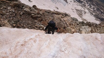 Il muro di neve dove è più facile