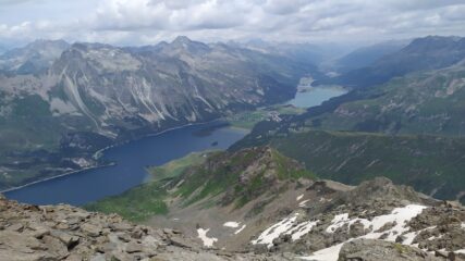 Il lago a fondovalle