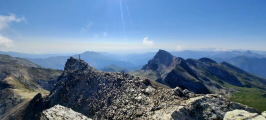 Bella vista dalla cima