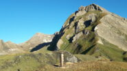 dal Col di Saint Remy al fondo la meta..