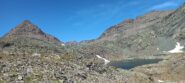 Da sinistra Punta Costan e i laghi Autaret