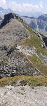 cresta per il Col de Palasina