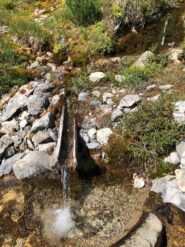 Ultima acqua poco prima ex posto di guardia sotto batteria alta