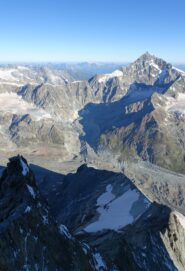 Panoramica della cresta percorsa