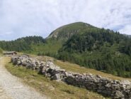 La punta vista dall'alpe Fenêtre.