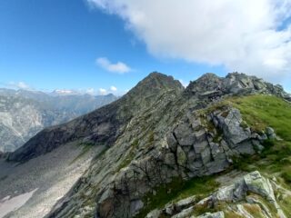 Ton dalla cresta verso il San Martino 