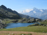 Il lago con il M. Pourri sullo sfondo