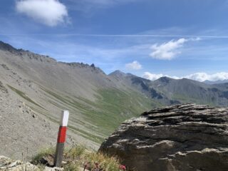 Traverso da Col Rasis alla cresta del Col Marlif