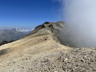 cresta da Nivolettaz N verso Vaudalà