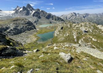 ripida discesa verso il rifugio (lato captazione acqua)