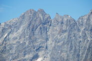 Tele-visti dalla vetta: Punte Sella e Giordano (Les Jumeaux), Breche de Lioy, P. Lioy e P. Ester, Col des Cors 