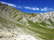 Il percorso verso il colletto Balma