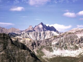 L'Aiguille dalla cima