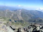 Dalla cima sguardo verso la Valle Po.