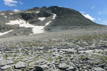 Versante ovest della montagna